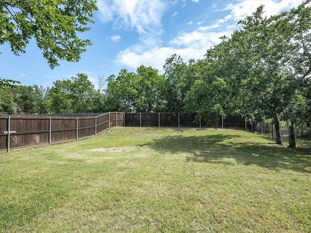 309 E 3rd St, Maypearl, TX 76064 - view of fenced backyard