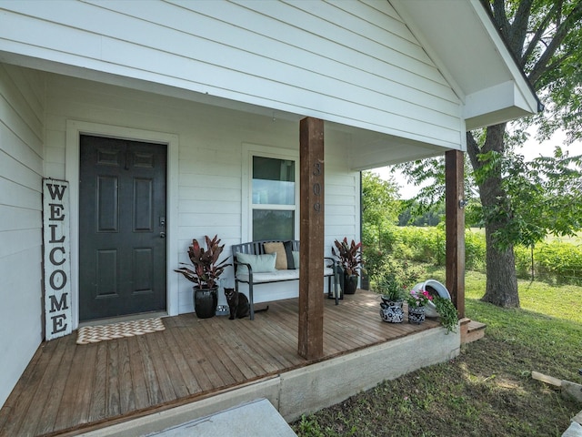 309 E 3rd St, Maypearl, TX 76064 - view of wooden porch