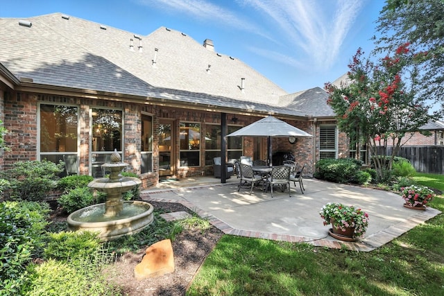 6617 Whittier Ln, Colleyville, TX 76034 - view of patio / terrace