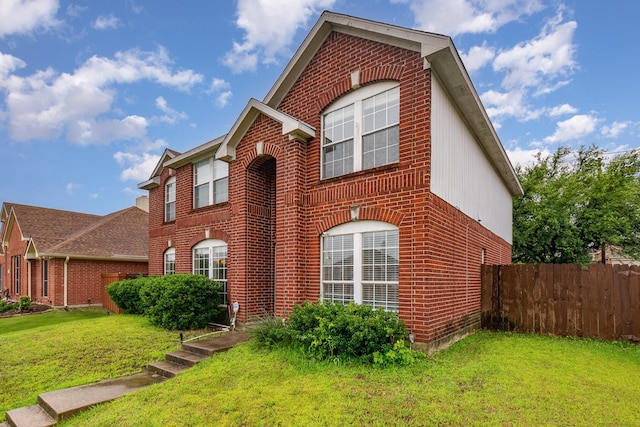 2120 Valley Falls Ave, Mesquite, TX 75181 - view of front of house with brick siding