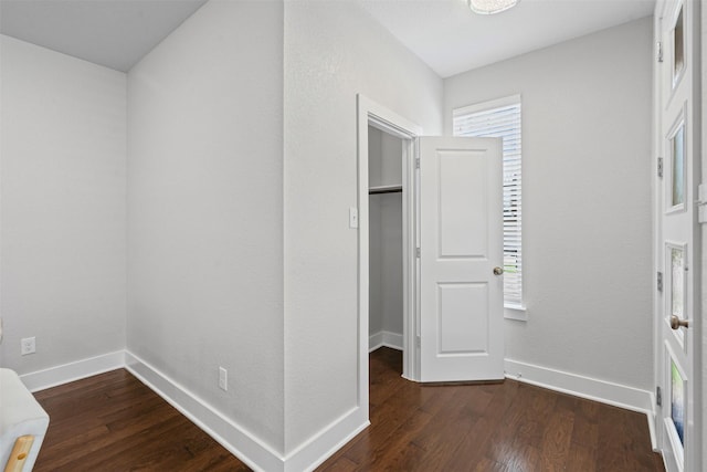 2905 Merrimac St, Fort Worth, TX 76107 - hall featuring dark wood-style floors