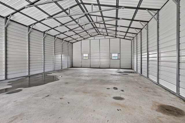 187 Brandon Way, Pottsboro, TX 75076 - garage with metal wall