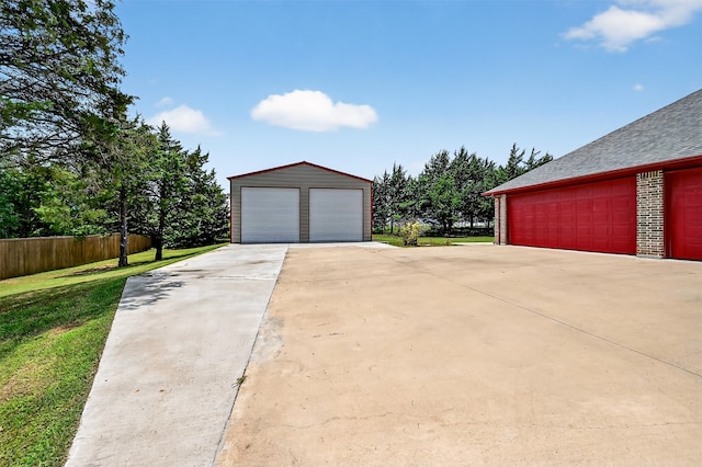 187 Brandon Way, Pottsboro, TX 75076 - view of detached garage