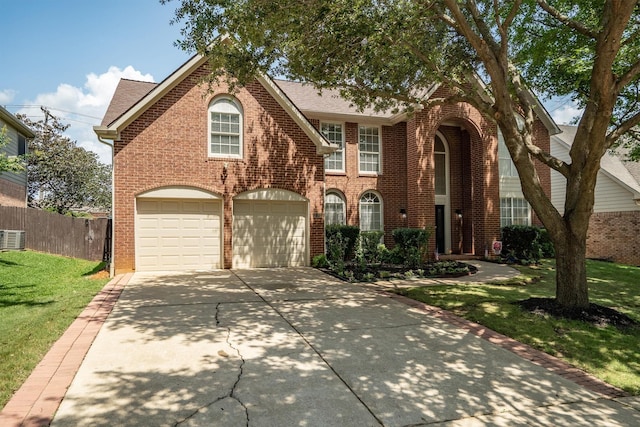 1092 Rosewood Dr, Grapevine, TX 76051 - view of front of house featuring brick siding, concrete driveway, an attached garage, and roof with shingles
