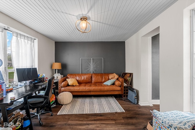 107 Preston Ave, Shreveport, LA 71105 - office area with wood finished floors