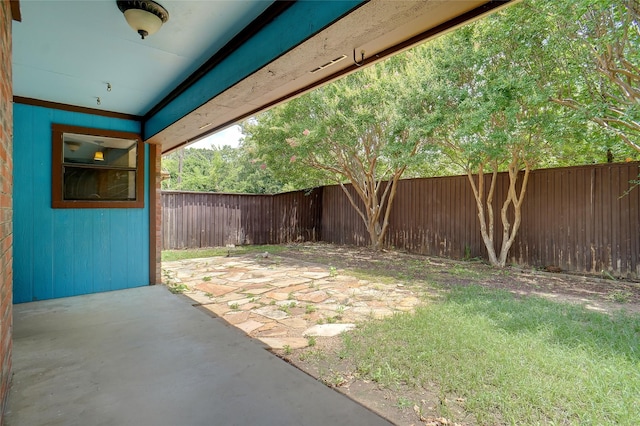 7440 Meadowview Ter, North Richland Hills, TX 76182 - fenced backyard featuring a patio area