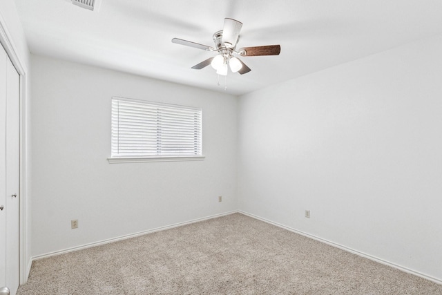 1109 Paluxy Ct, Flower Mound, TX 75028 - unfurnished bedroom featuring a closet, carpet flooring, and ceiling fan