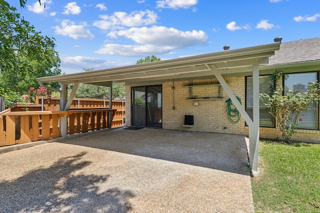 1109 Paluxy Ct, Flower Mound, TX 75028 - view of front facade featuring brick siding and gravel driveway