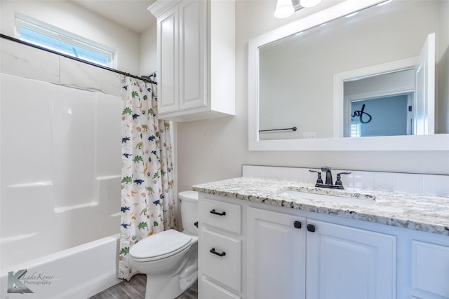 7309 Wildflower Way, Abilene, TX 79602 - full bathroom featuring vanity and shower / bath combo