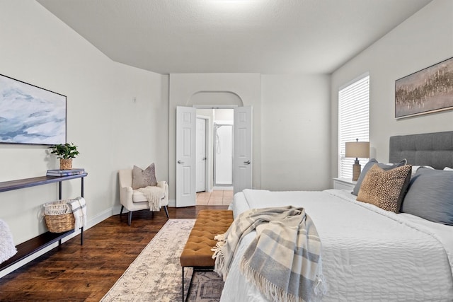 60 N Highland Dr, Sanger, TX 76266 - bedroom with wood finished floors and baseboards