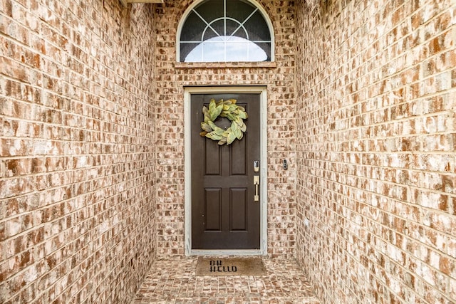 60 N Highland Dr, Sanger, TX 76266 - entrance to property featuring brick siding