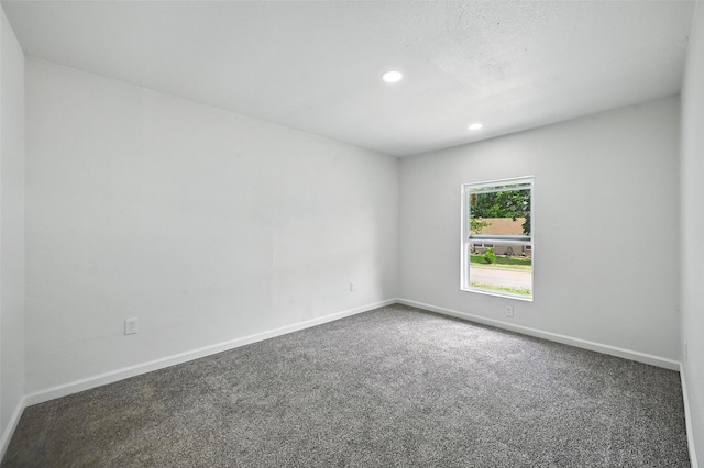 5416 Purington Ave, Fort Worth, TX 76112 - unfurnished room featuring carpet floors and recessed lighting