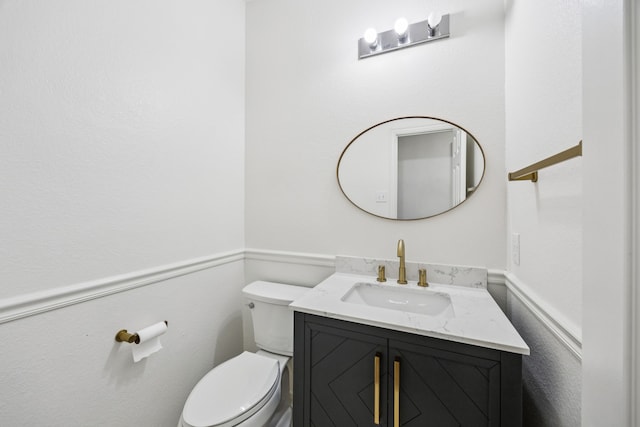 5725 Gerber Ter, Plano, TX 75094 - bathroom featuring vanity and toilet