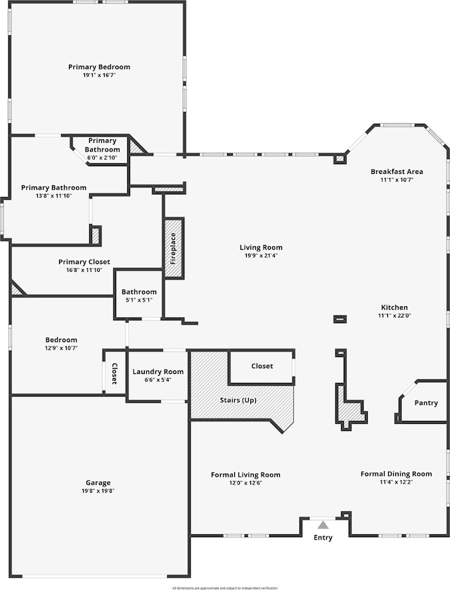 5725 Gerber Ter, Plano, TX 75094 - view of room layout
