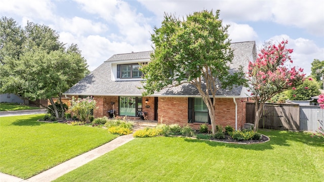 10707 Ferndale Rd, Dallas, TX 75238 - view of front of home featuring brick siding and a shingled roof