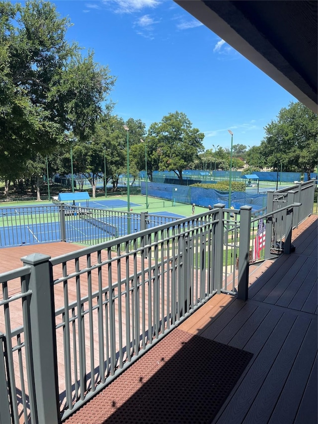 2505 Spring Hill Ln E, Garland, TX 75044 - view of wooden terrace