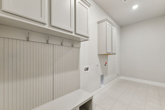 4505 N Summit View Dr, Mckinney, TX 75071 - mudroom featuring recessed lighting and light tile patterned floors