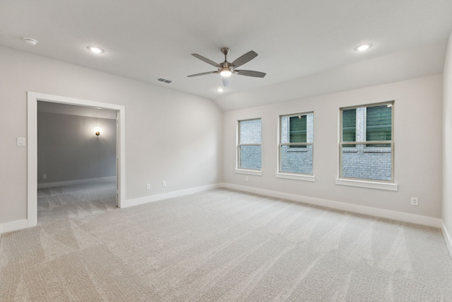 4505 N Summit View Dr, Mckinney, TX 75071 - carpeted empty room with a ceiling fan, a smoke detector, and recessed lighting
