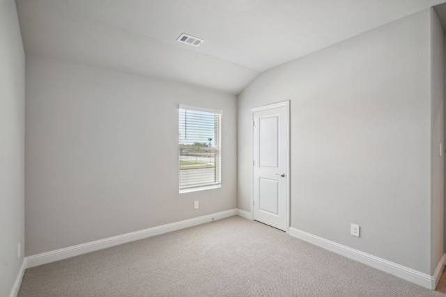 117 Whitlow Dr, Princeton, TX 75071 - unfurnished room featuring lofted ceiling and light carpet