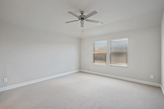 117 Whitlow Dr, Princeton, TX 75071 - spare room with ceiling fan and light colored carpet