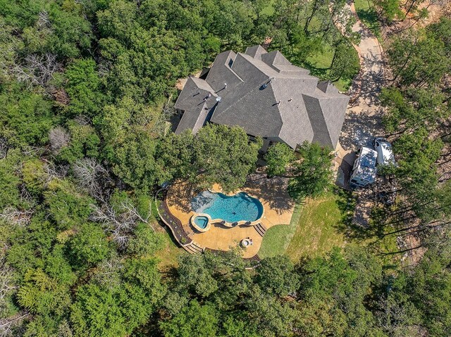 10111 Bluffview Cir, Pilot Point, TX 76258 - view of property location with a pool area