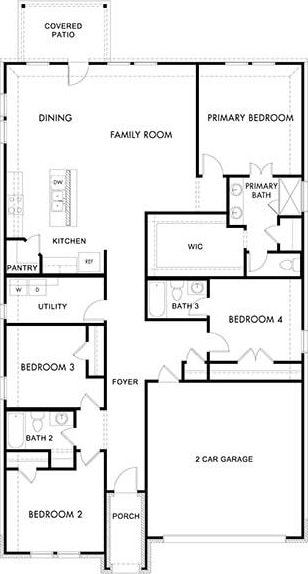 203 Whitlow Dr, Princeton, TX 75071 - view of room layout