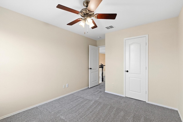 8516 Ontario Dr, Mckinney, TX 75072 - unfurnished bedroom featuring carpet and a ceiling fan
