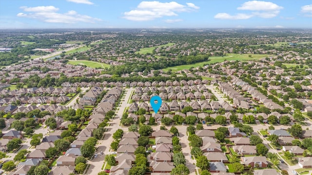 8516 Ontario Dr, Mckinney, TX 75072 - aerial view of residential area featuring a local golf course