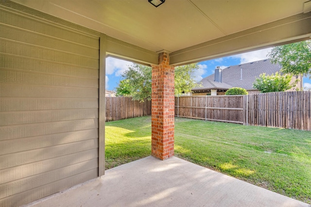 520 Rustic Oak Ln, Mckinney, TX 75072 - fenced backyard with a patio area