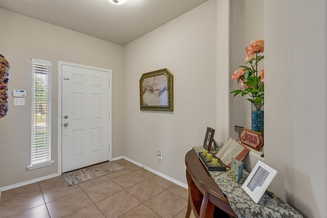 520 Rustic Oak Ln, Mckinney, TX 75072 - entrance foyer featuring light tile patterned floors and baseboards