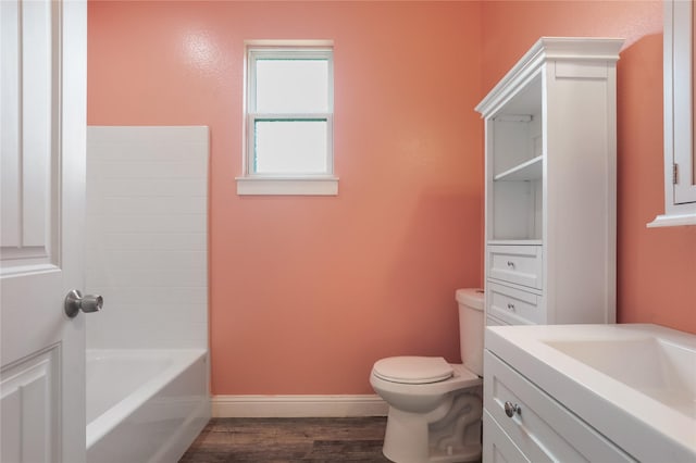 392 Calle Cedro Dr, Sherman, TX 75090 - bathroom with wood finished floors and vanity