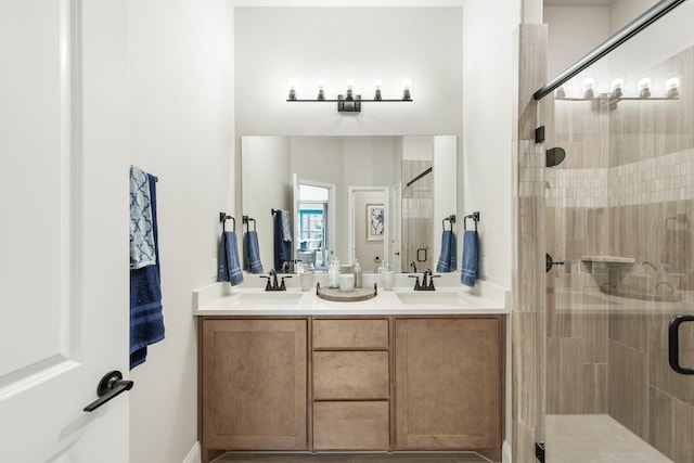 121 Emperor Oak Ct, Balch Springs, TX 75181 - full bath with a shower stall and double vanity