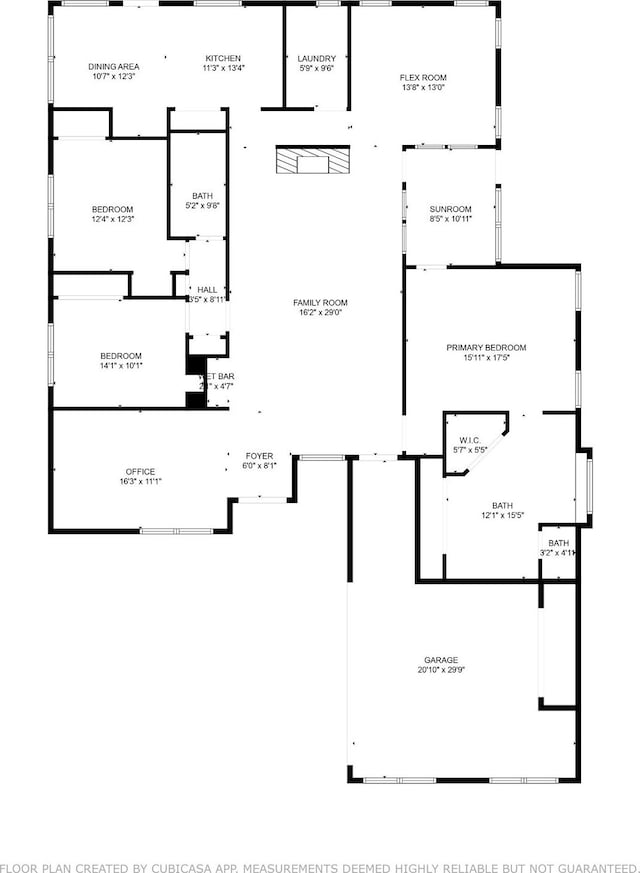 6604 Kingsferry Ct, Arlington, TX 76016 - view of home floor plan