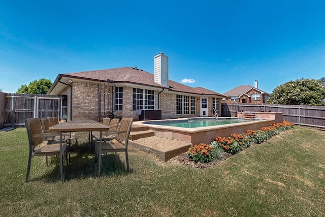 201 Settlers Glen Trl, Arlington, TX 76002 - view of swimming pool with a fenced backyard