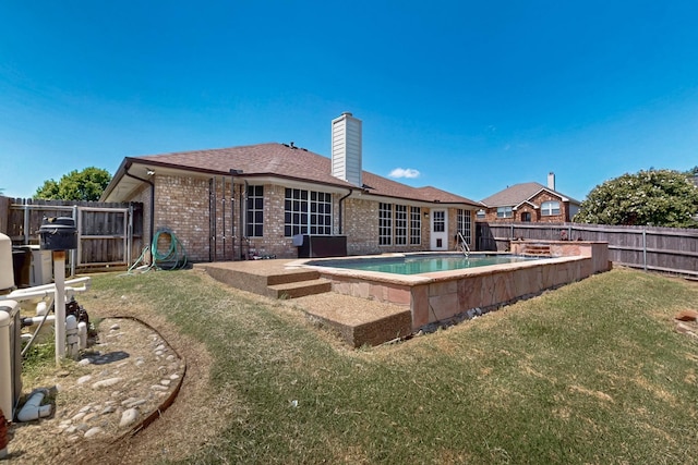 201 Settlers Glen Trl, Arlington, TX 76002 - view of swimming pool featuring a fenced backyard