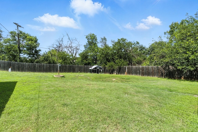 1442 W Water St, Weatherford, TX 76086 - view of fenced backyard