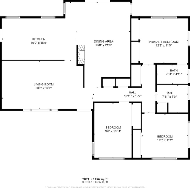 1442 W Water St, Weatherford, TX 76086 - view of room layout