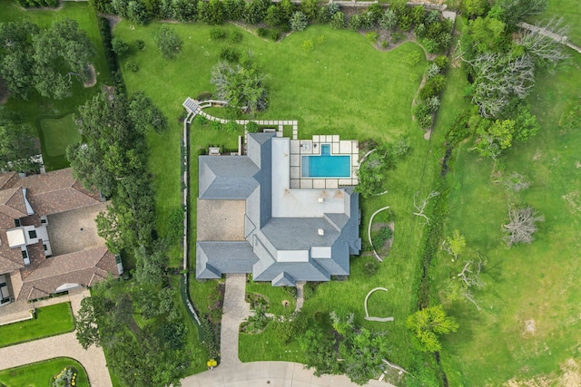 1806 Scenic Cir, Westlake, TX 76262 - bird's eye view of a pool