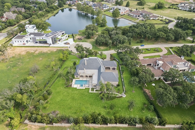 1806 Scenic Cir, Westlake, TX 76262 - aerial view of residential area featuring a nearby body of water
