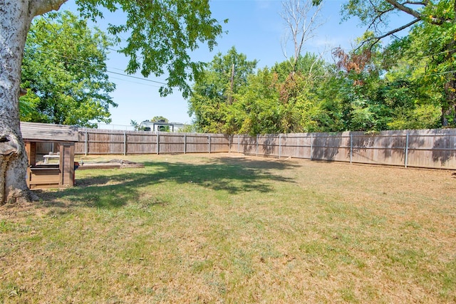 319 W Johnson St, Denison, TX 75020 - view of fenced backyard