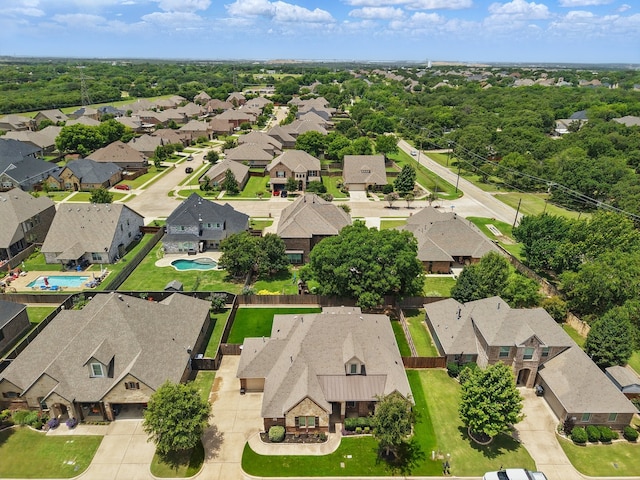 6902 Golf Green Dr, Arlington, TX 76001 - aerial view of residential area with a pool