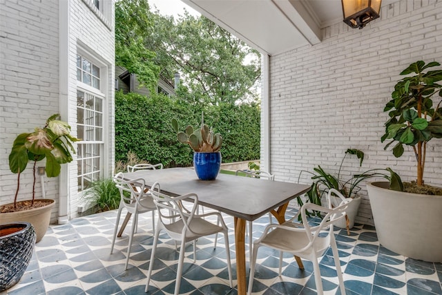 3449 Potomac Ave, Highland Park, TX 75205 - view of patio / terrace featuring outdoor dining space