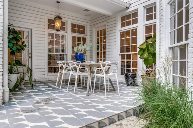 3449 Potomac Ave, Highland Park, TX 75205 - view of patio / terrace with outdoor dining area