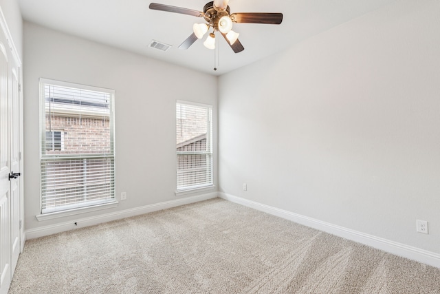 4225 Rustic Timbers Dr, Fort Worth, TX 76244 - spare room with carpet floors and ceiling fan