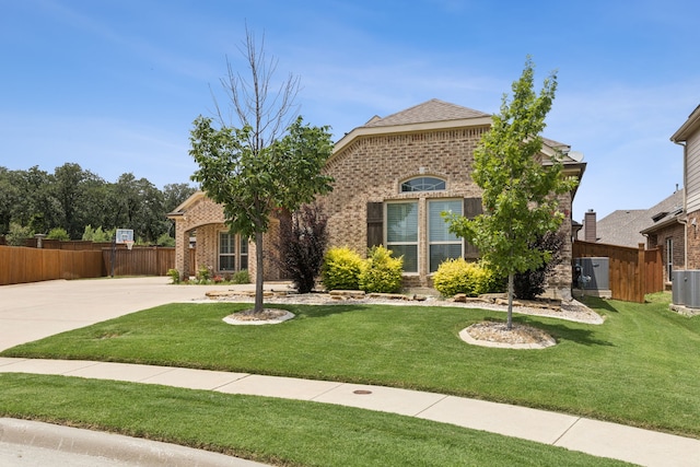 4225 Rustic Timbers Dr, Fort Worth, TX 76244 - view of front of property with brick siding