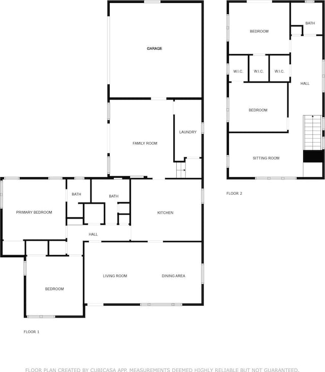 2704 Sunset Ave, Dallas, TX 75211 - view of property floor plan