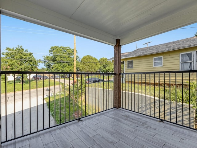 1400 Belzise Ter, Fort Worth, TX 76104 - view of wooden terrace