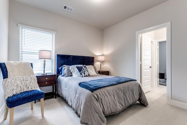 735 Red Fork Dr, Lewisville, TX 75056 - bedroom with light colored carpet and baseboards
