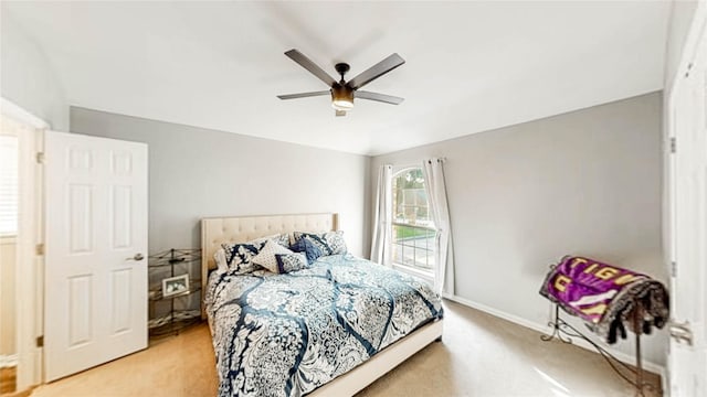 3009 Wood Trl, Flower Mound, TX 75022 - bedroom featuring light carpet and ceiling fan
