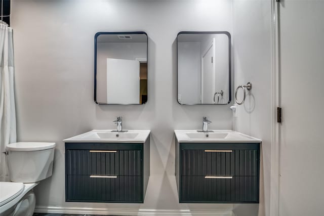 913 Lake Meadows Dr, Rockwall, TX 75087 - full bath featuring toilet and two vanities
